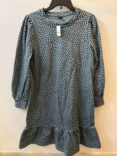 Ann Taylor Patterned Shirt Dress M