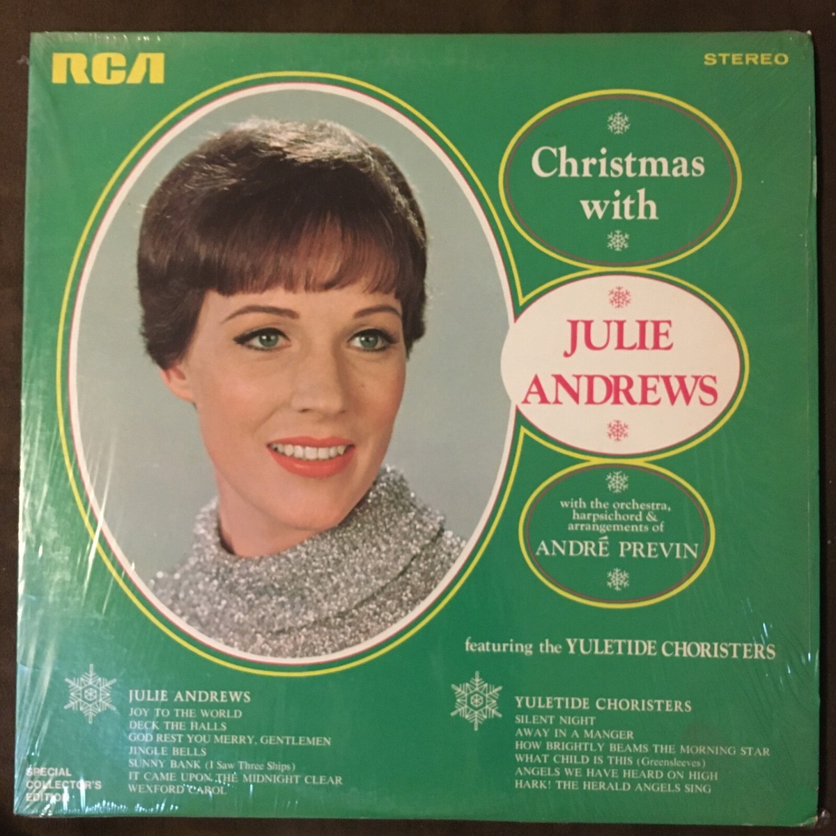 JULIE ANDREWS Christmas with Julie Andrews 1969 RCA LP -BEAUTIFUL