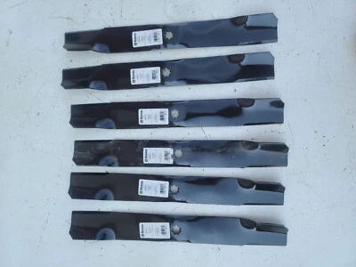 New Pack of 6 Stens 330-611 Bagging Blade Replaces John Deere M154062 & AM137329 - Image 1 of 2