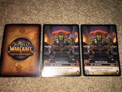 World of Warcraft Azeroth WoW TCG Card WARCHIEF THRALL Extended