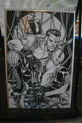 Bloodshot 2019 #1 Corona B&W Virgin Signed Spidey Homage NYCC Variant Valiant
