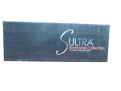 Sultra The Bombshell 1.5''  Curling Iron , Black