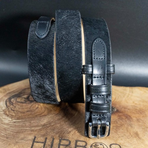 Brooks Brothers Womens Belt Leather Belt Jeans Belt Black Size XL - Picture 3 of 6