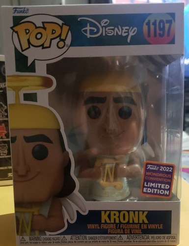 Funko Pop! Kronk #1197 Disney 2022 Wondrous Convention Exclusivité J05-1 Funko Pop! Kronk #1197 Disney 2022 Wondrous Convention Exclusivité J05-1 | Funko Pop | 2 Funko Pop! Kronk #1197 Disney 2022 Wondrous Convention Exclusivité J05-1 | Funko Pop