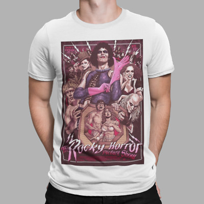 Rocky Horror T-Shirt Picture Show Film Retro Film 70er 80er Farbe Poster Druck