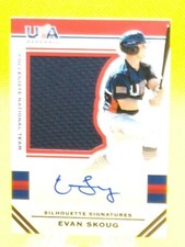 Evan Skoug 2017 Stars & Stripes AUTOGRAPH JERSEY #19 Team USA ***109/199***