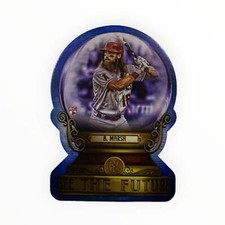 2022 Topps Gypsy Queen Brandon Marsh # CG-6 RC Indigo Crystal Gazing Die-Cut /25