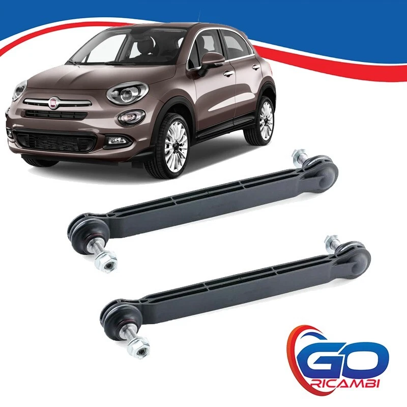 BIELLETTE TIRANTI BARRA STABILIZZATRICE FIAT 500X TIPO JEEP COMPASS RENEGADE SUV - Immagine 3 di 4