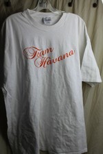 Team Havana T-Shirt White Size 2xl on Back Live Hope Daily Port & Co.