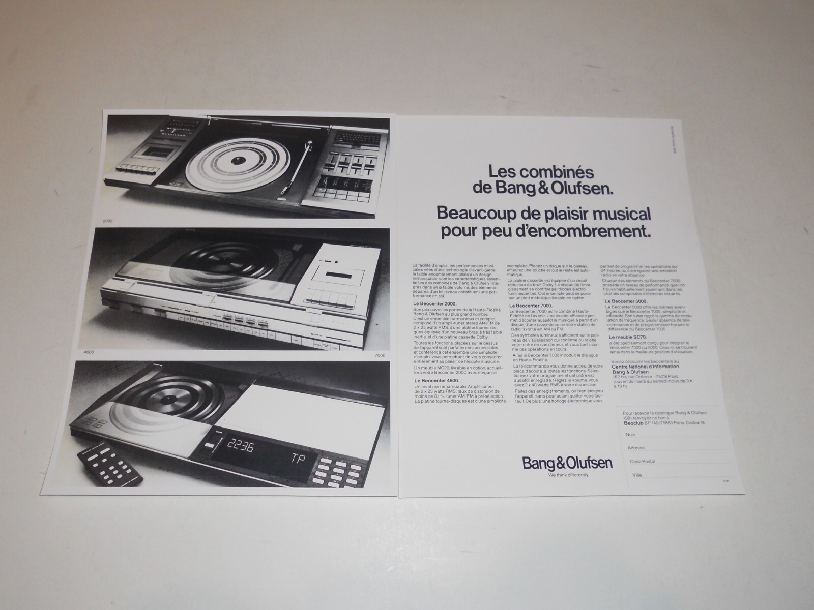 Bang & Olufsen 4600 vintage audio equipment - eBay listing photo 1