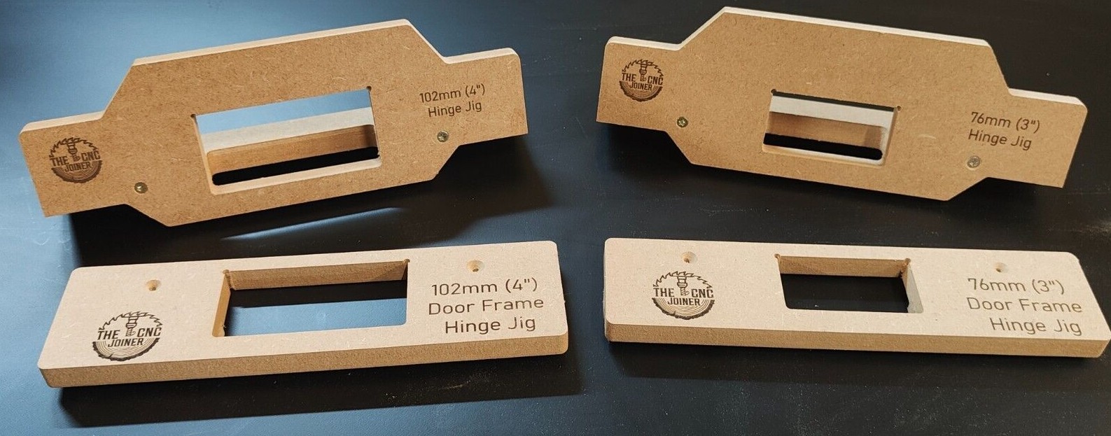 Door Hinge Router Jigs & Frame Hinge Jigs (102mm 4”) & (76mm 3