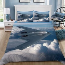 USAF B2 Spirit Bomber  Doona / Duvet Cover and 2 Pillow Slips