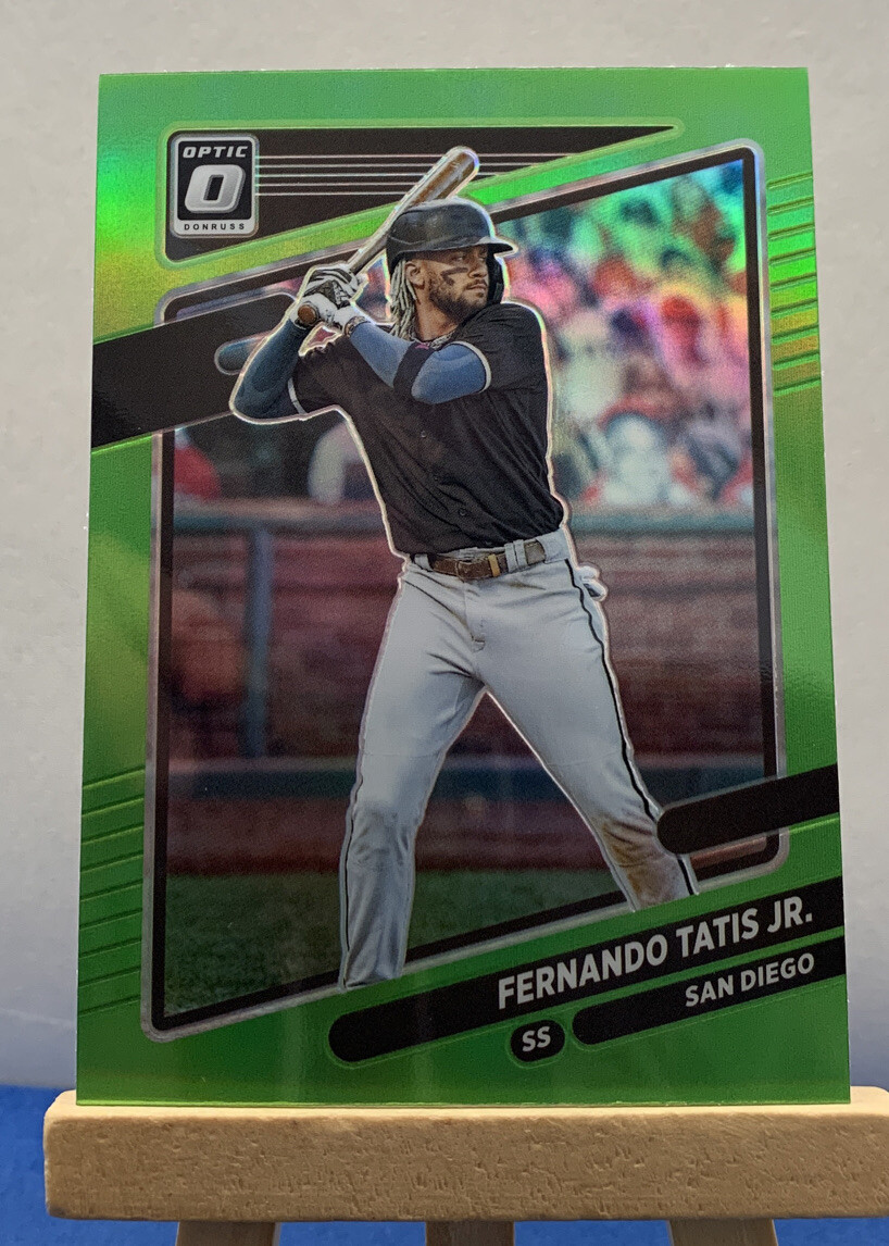 2021 Donruss Optic - FERNANDO TATIS JR - Lime Green Holo Prizm