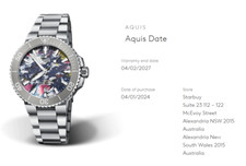 Oris Aquis Upcycle 41.5mm Automatic Special Edition Watch Set w/ Warranty +Tool 10