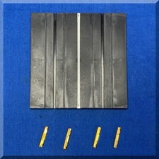 ATLAS HO SCALE SLOT CAR RACING TRACK - 3 INCH STRAIGHT ROADWAY 1224  4 JOINERS