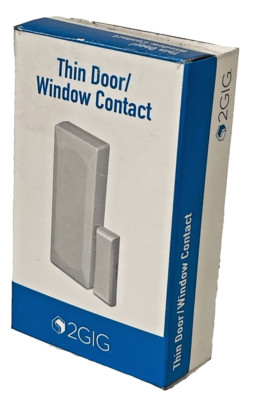 2GIG Wireless Thin Door / Window Contact 2GIG-DW10-345 *NIB*