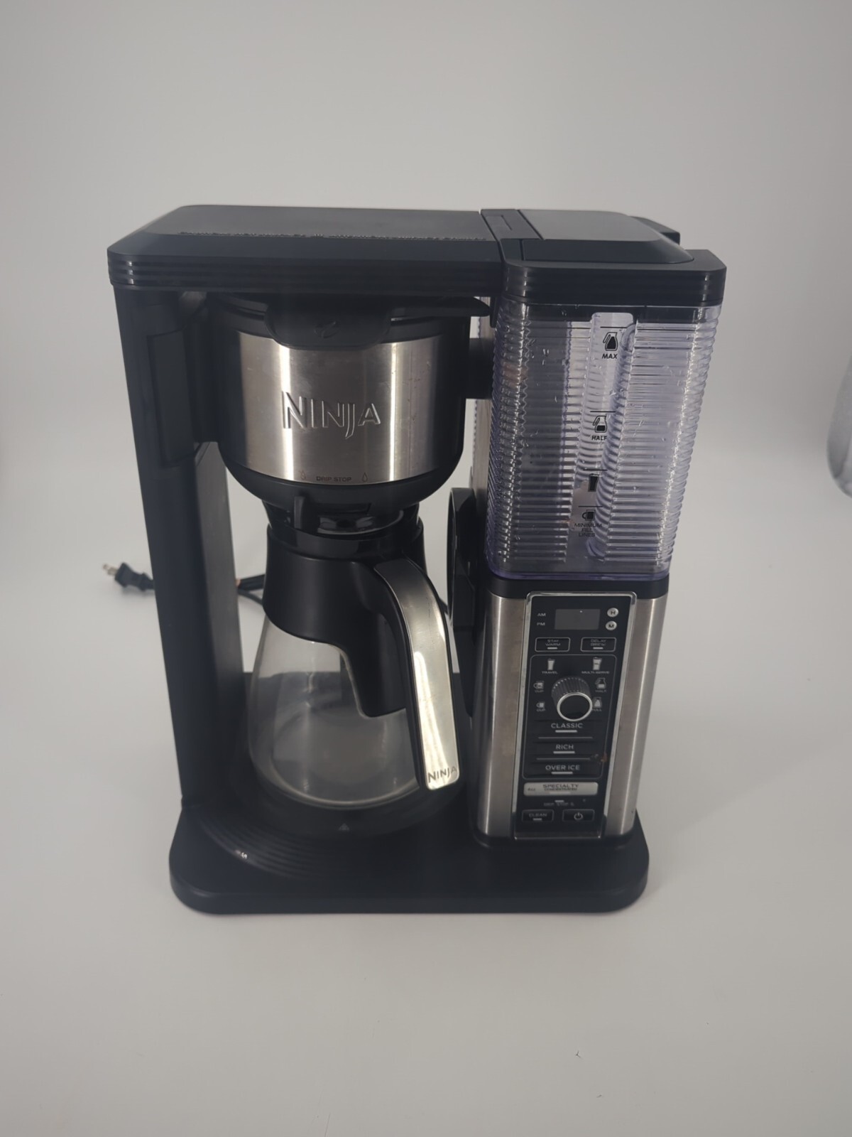 Ninja CM401 Specialty 10-Cup Coffee Maker, with 4 brew styles for ground coffee