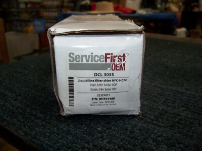 Service First OEM Liquid Line Filter Drier HFC-HCFC 5/8 Solder DCL 305S
