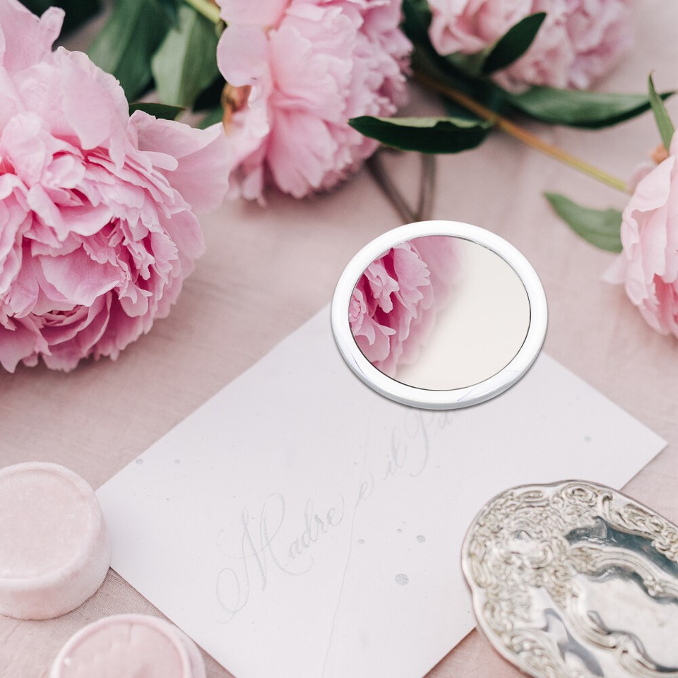 Mist Makeup Suction Cup Vanity Mirror Handheld Practical High