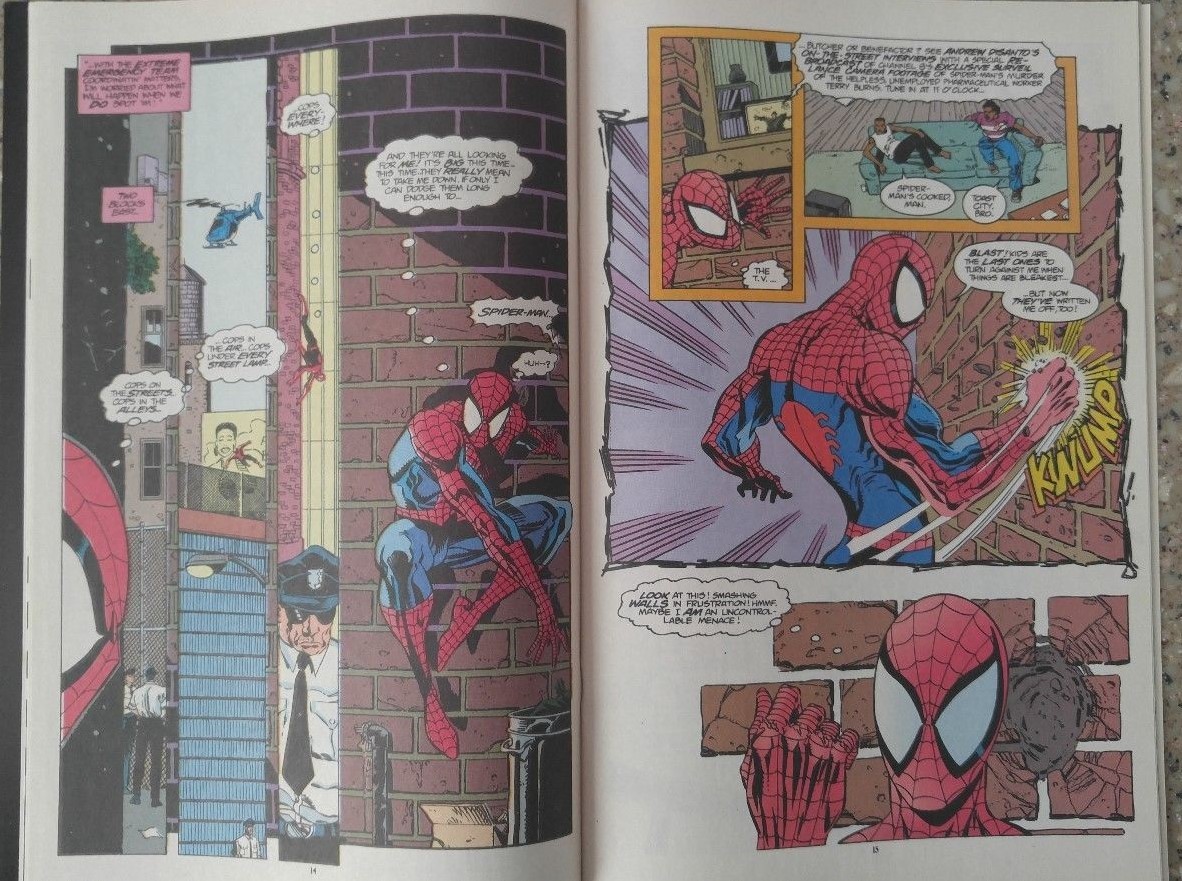 SPIDER-MAN: WEB OF DOOM #3未開封 1994年発行激レア SPIDER-MAN