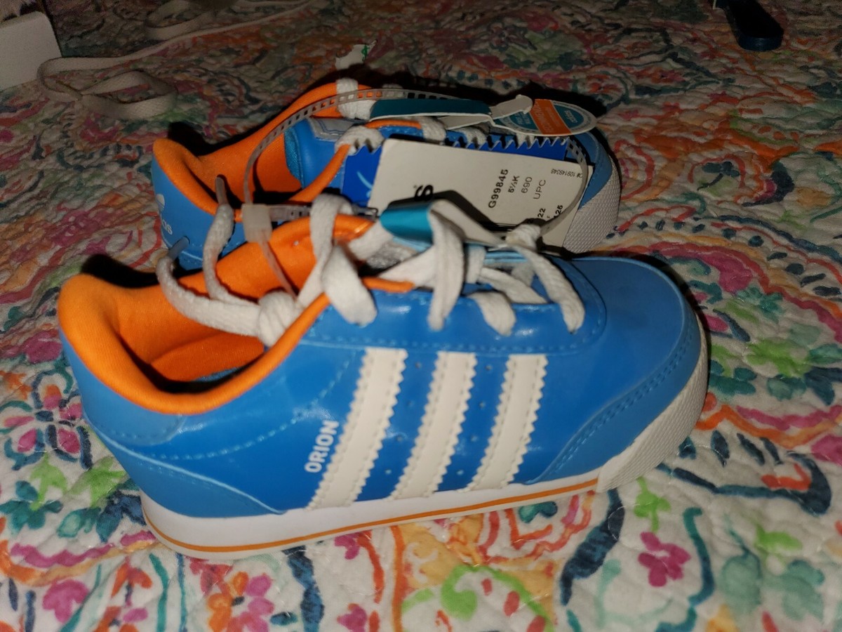 Adidas Orion 2 - Infant Unisex Shoes Ortholite Blue/Orange 