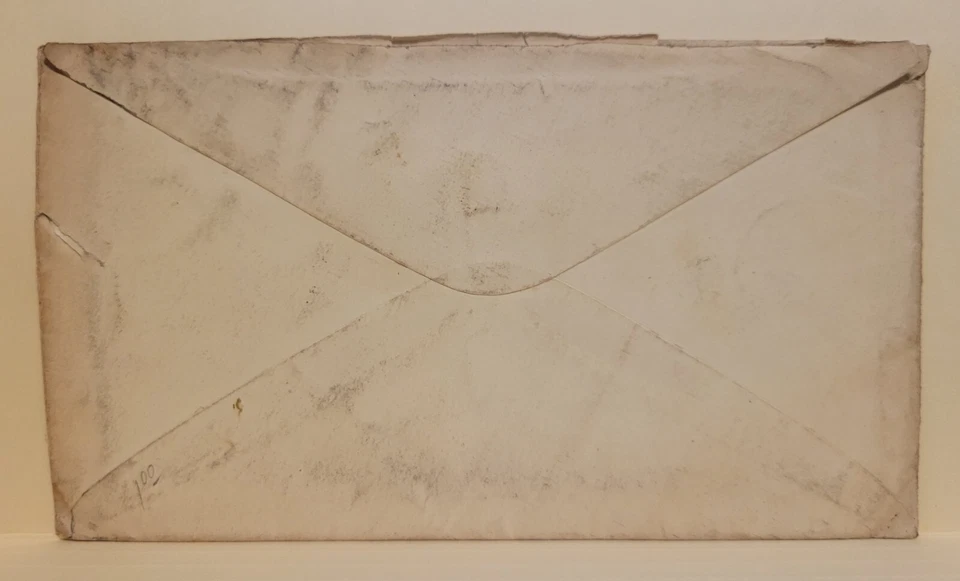 FREDERICK MD Alexander BIDDLE to PA 1860s #65 Postal History COVER - Image 3 of 3