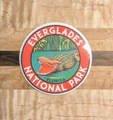 3'' Florida Everglades National Park Sticker Decal