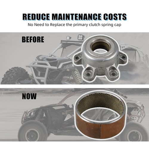 For Can-Am Maverick X3 Max R Primary Clutch Spring Cap Oilless Bushing 420280617 - Picture 3 of 9