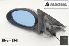 BMW 1 Series E87 2004-2011 Complete Wing Mirror Left Side Silver   51167189851