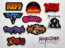 Metal / Hard Rock Vinyl Sticker Lot (10 Stickers) SET 2