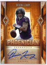 2025 Panini Phoenix - Phoenician Penmanship Devin Leary #PHP-98 (AU)