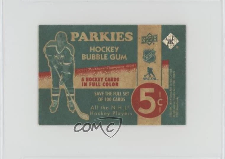 2022 Upper Deck Parkhurst Champions 51 Retros Wrapper Back Josh Anderson #R-27 - Image 2 of 2