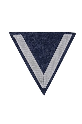 German WW2 Gefreiter chevron - blue grey - repro