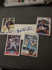 Larry Parrish Signed - Autographed-guaranteed plus bonus cards look at photos