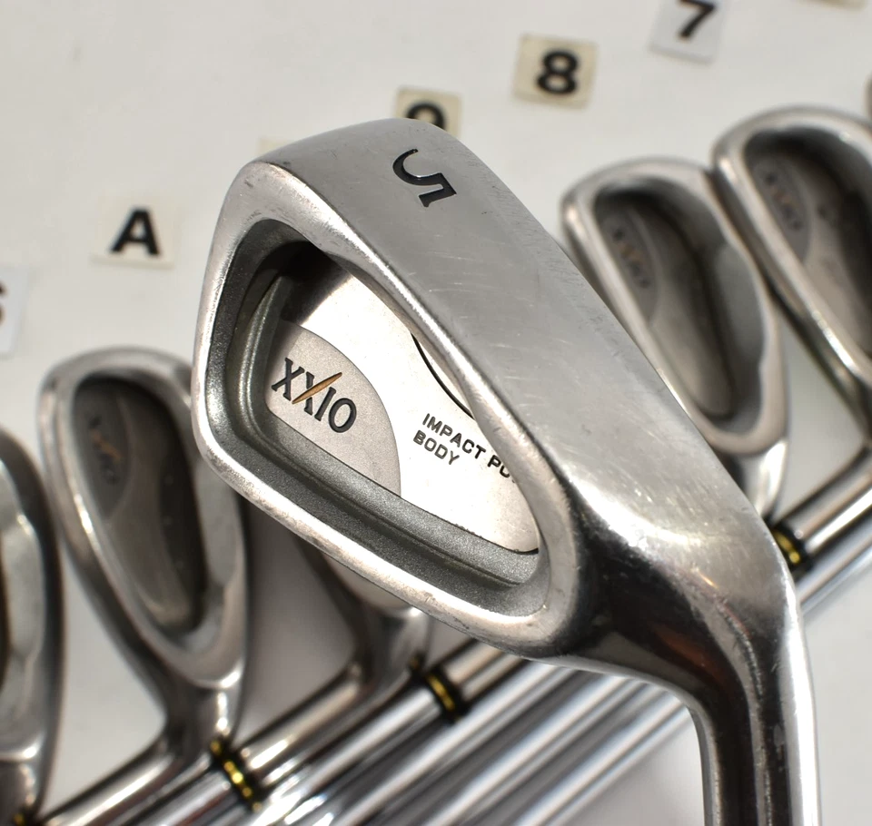 Dunlop XXIO 8p 5-6-7-8-9-Pw-Aw-Sw RH Golf Men Club Iron Set NSPRO 890GH S Stiff - Image 3 of 4