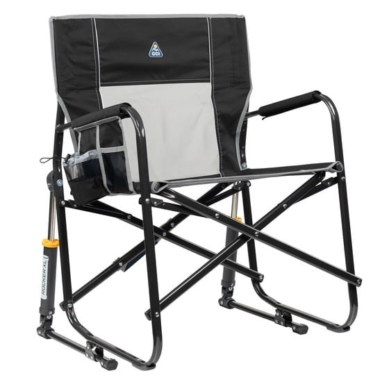 GCI Outdoor Freestyle Rocker XL Oversized Foldable Rocking Camp Chair