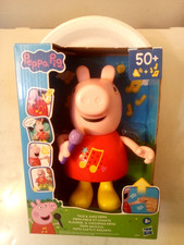Hasbro Peppa Pig Talk Sing Peppa Interactive Toy w/ Mic, 50 Sounds NEW