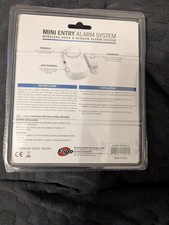 Wireless Magnetic Door Entry Sensor Alarm Chime Door Open Alert for Shop