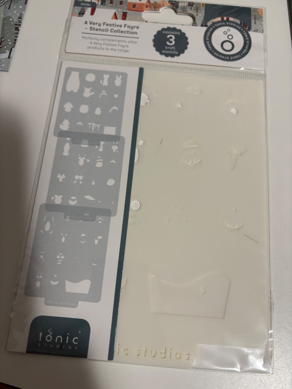 Festive Fayre Winter theme Card and Scrapbooking kit