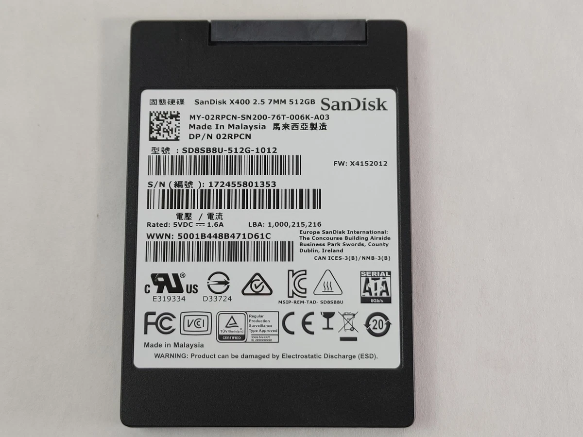 SanDisk 512 GB Solid State Drives for sale - eBay