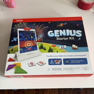 Osmo Genius Starter Kit 901-00011 with 5 Games EUC