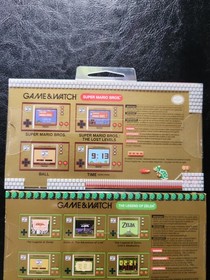 Nintendo Game & Watch Color Screen Legend Of Zelda And Super Mario Bros Set New