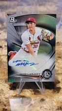 2022 Bowman Platinum - Top Prospects Michael McGreevy #TOP-33 Autographs (AU,...