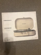 Crosley Discovery Vintage Bluetooth 3-Speed Belt-Driven Suitcase Turntable NIB