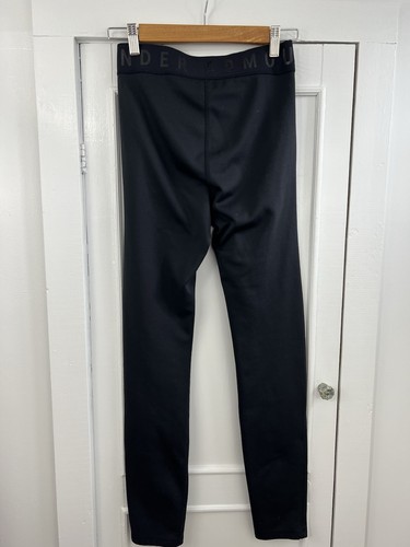 Under Armour Woman's Baselayer Leggings Sz XS Black UA ColdGear Base 4.0 - Picture 4 of 9