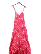 Nasty Gal Jumper Maxi Dress UK8 in Pink