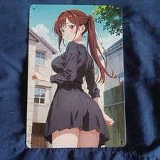 8"X12" Metal Sign Man Cave Wall Art Garage Bar Gas Station Toon Gas Oil Anime #5