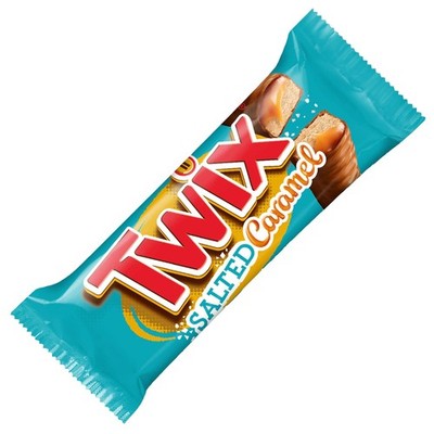 Twix Salted Caramel Riegel 46g | Schokoriegel mit Karamell & Salz