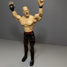 WWE Kane Black Red Pants Action Figure Large Wrestler Toy Jakks Pacific 2005