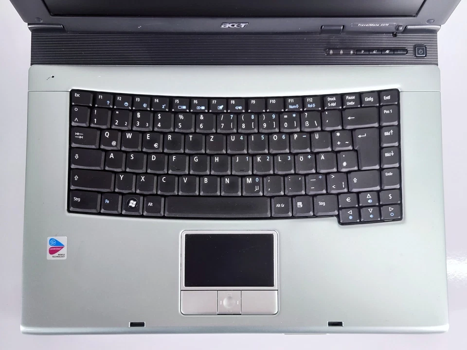 Acer TravelMate 15,4'' Windows XP Retro Gamer Notebook Pentium M 40GB DVD-RW 1GB - Bild 3 von 4